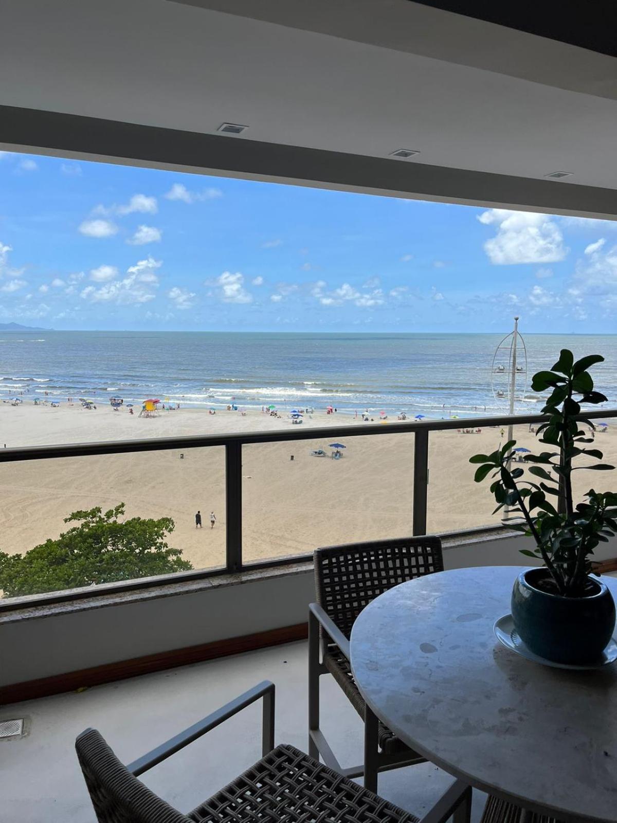 Apartamento Apto Frente E Vista Inteira Mar Em Deslumbrante E Aconchegante *